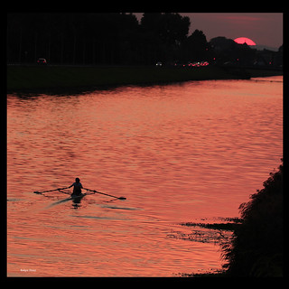 Rowing towards the sun