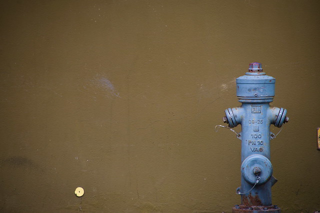 grey hydrant