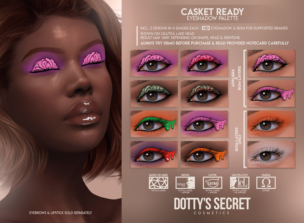 Dotty’s Secret – Casket Ready – Eyeshadow Palette