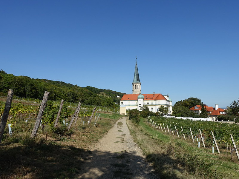 Kirche und Schloss von Gumpoldskirchen