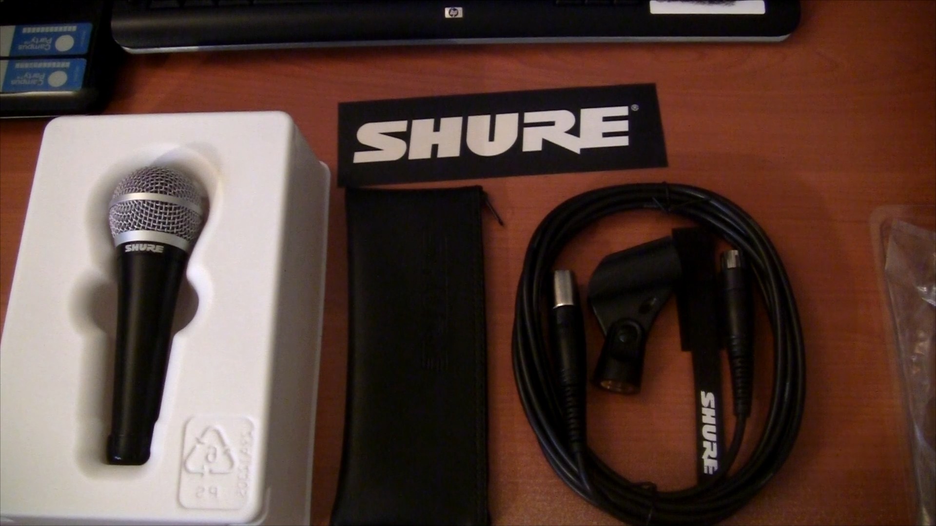 Shure PG58 Unboxing
