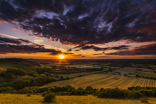 devilsdyke sunset southdownsnationalpark viewpoint countryside sussex england uk canon 80d sigma 1020mm leefilters