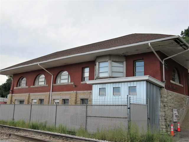 South side, former Peru–LaSalle train station, LaSalle, Illinois