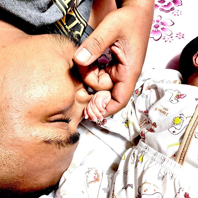Ali Puteh Letak Nama Bayi Lelaki Syed Umar Iskandar Sempena Nama Abam