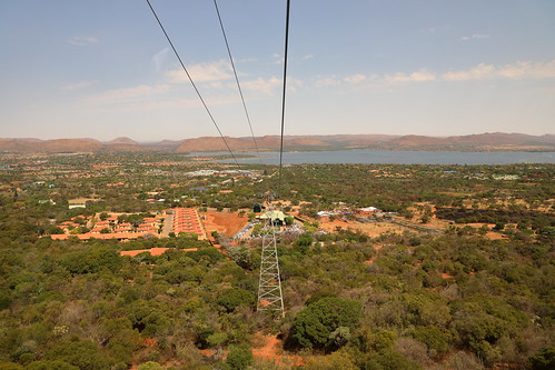hartbeespoort aerial cableway north west province south africa sep2020