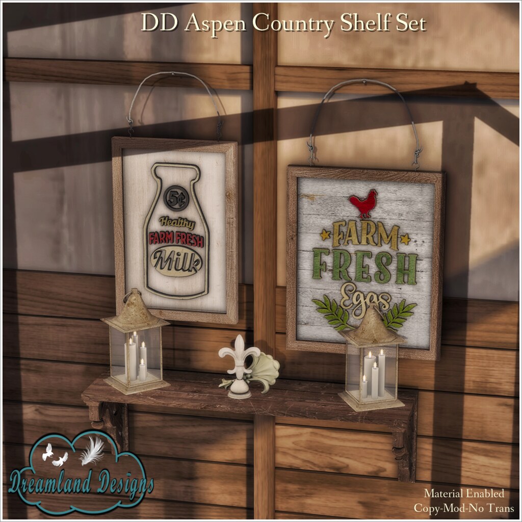 DD Aspen Country Shelf AD