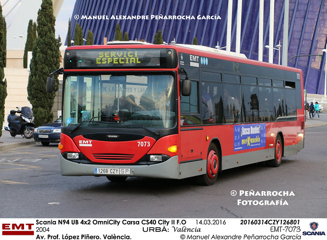 Scania N94 UB 4x2 OmnniCity Carsa CS40 City II F.O.