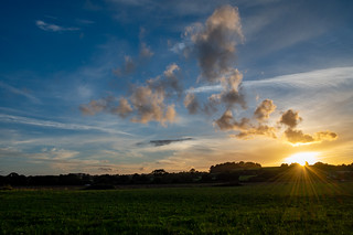 Sunset in Devon