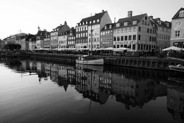 Last light on Nyhavn