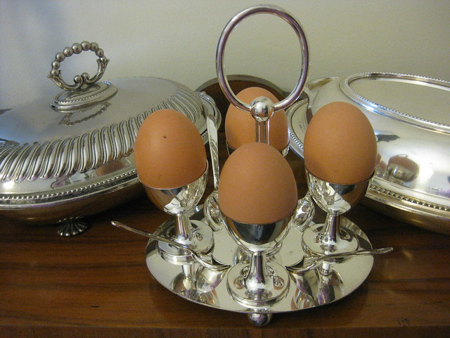 Eggs Done in Edwardian Style