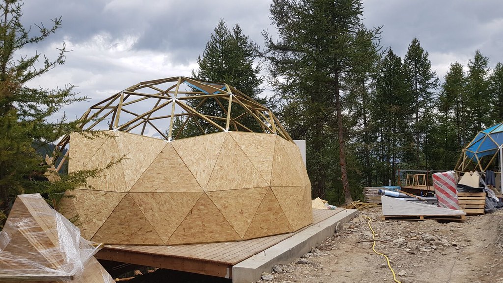 Dự án nhà dome ở Alpin Cocoon