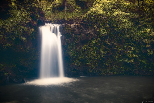 hawaii kenmickelphotography landscape longexposure longexposurephotography outdoors river roadtohana waterfall photography water haiku unitedstates