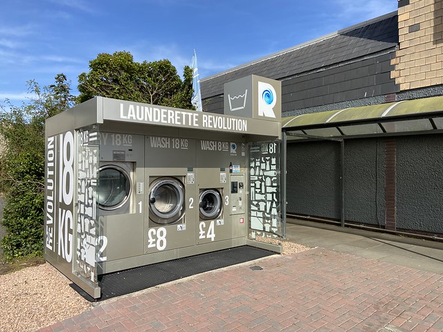 Laundry facility at Co-op, High Street, Carnoustie