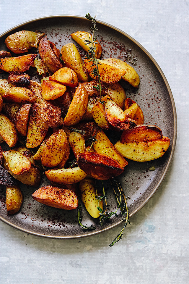 Crispy Potatoes with Rosemary and Sumac