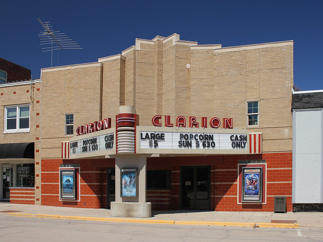 Clarion Theater - Clarion, IA - a photo on Flickriver