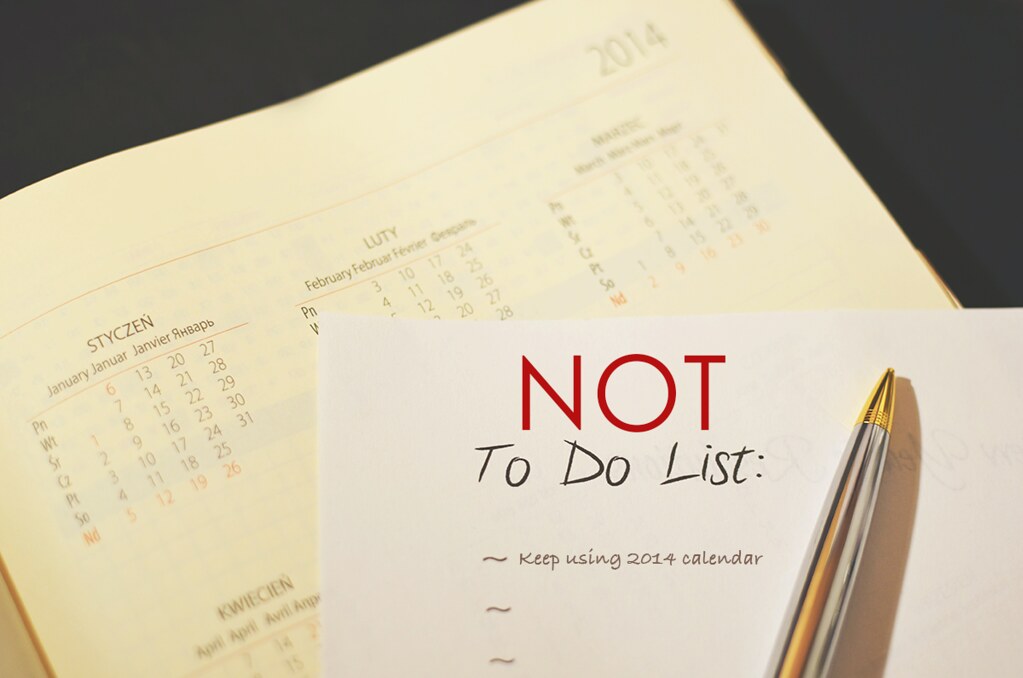 NOT-to-do-list