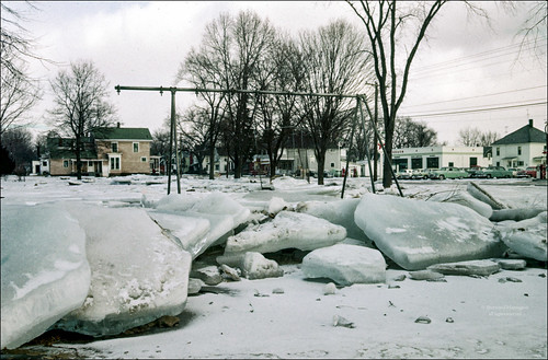 nostalgia 1959 januarythaw newyorkstate chenangocounty norwich ice snow