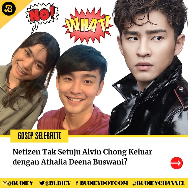 Netizen Tak Setuju Alvin Chong Keluar dengan Athalia Deena Buswani?