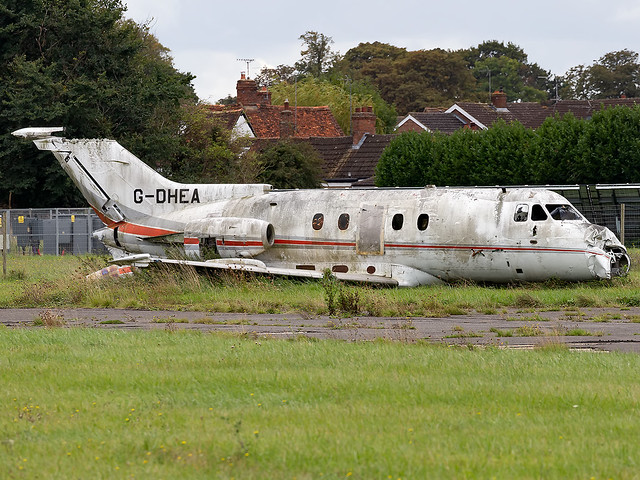 G-OHEA Hawker Sidley 125 Cranfield