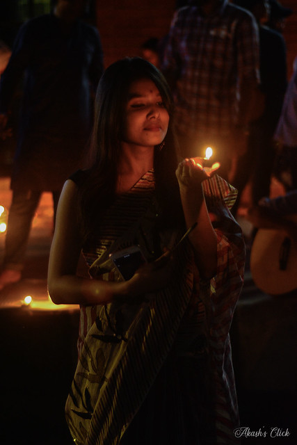 Diwali candel light