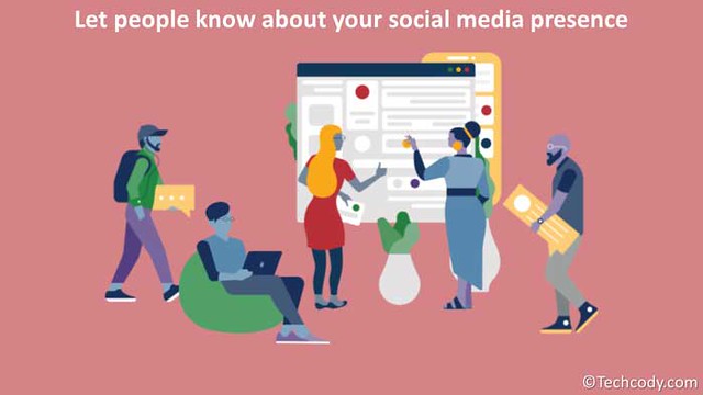 your social media presence