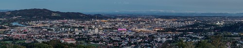 linz austria upperaustria donau danube panorama city canon eos 70d