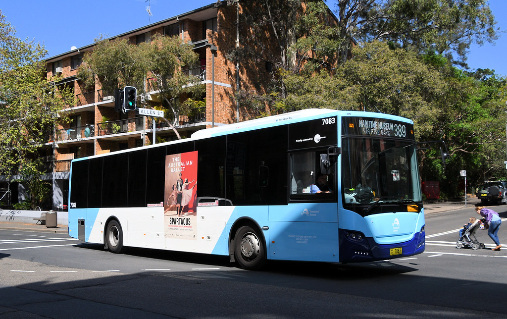 Bus 7083, Pyrmont, Sydney, NSW.