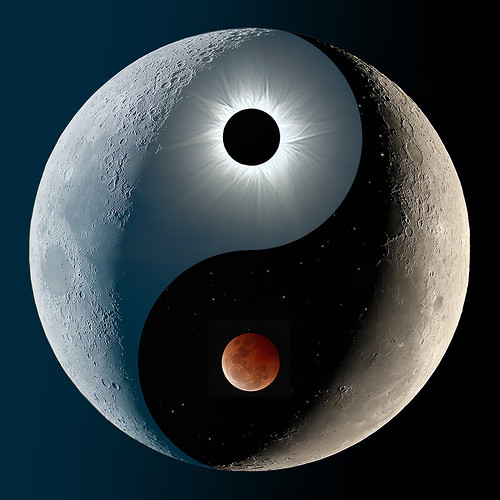 Balance of Nature | A composite image of the waxing crescent\u2026 | Flickr