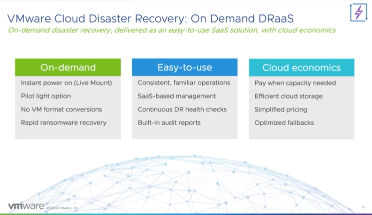 Announcing VMware Cloud Disaster Recovery! (VCDR)