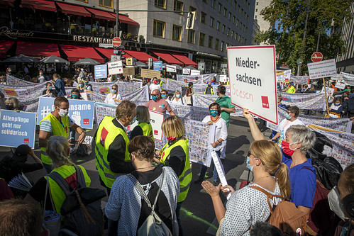 Solidarität mit den Pflegekräften | Bernd Riexinger nimmt an… | Flickr