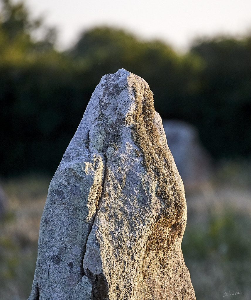 Alignements de Carnac : Sculpture du néolitihique érodée par le temps ?