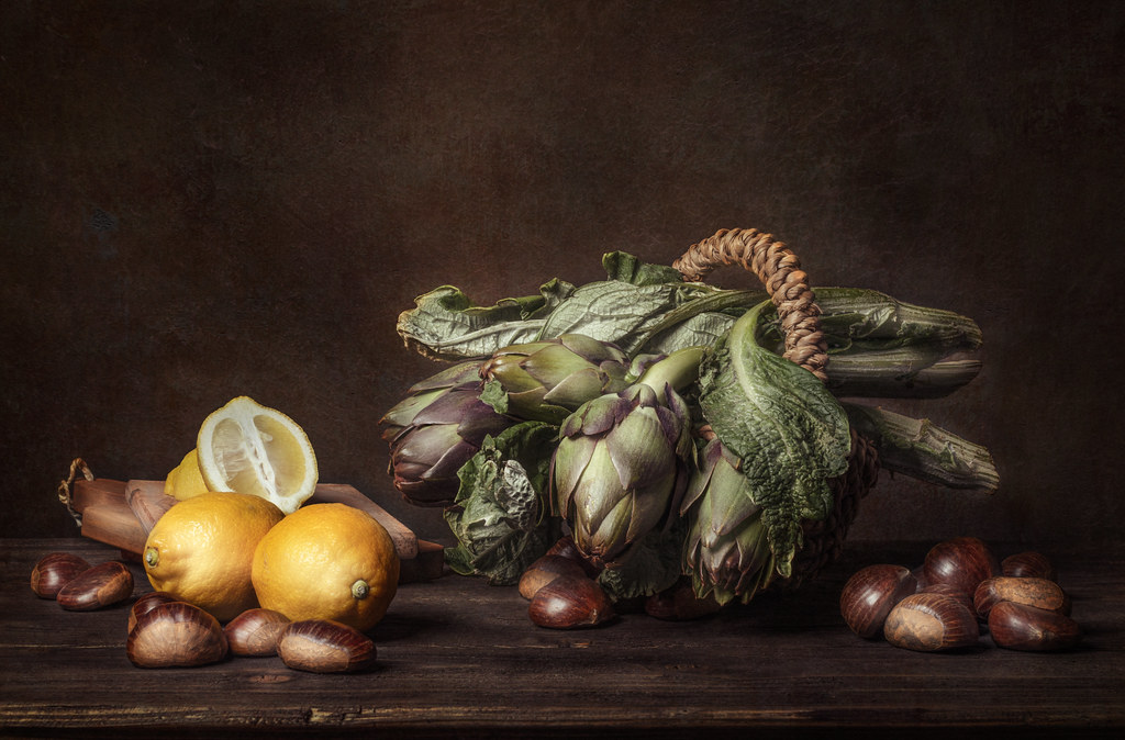 Still Life with Artichokes and Lemons