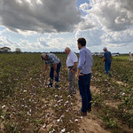 20200928-OSEC-OC-0097 Agriculture Secretary Sonny Perdue had a town hall meeting at the Jenkins Farm in Jay, FL and saw the cotton crop damage from Hurricane Sally in Jay FL on September 28, 2020. USDA Photo