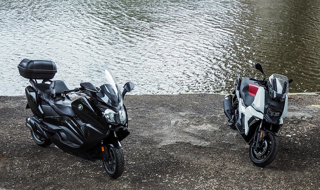 BMW C650Gt and C400X.