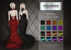 KiB Designs - Abarrane Gown & Collar @Darkness Event