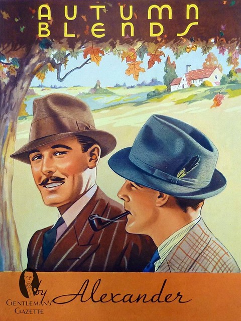 Alexander men's fashions ad, 1930s