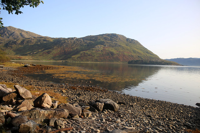 The bay at Inverie