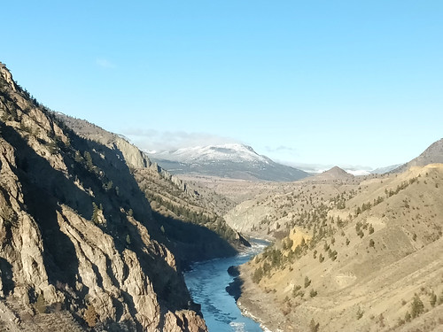 bridgeriver fountainvalley lillooet canyon river valley mountain erosion view landscape