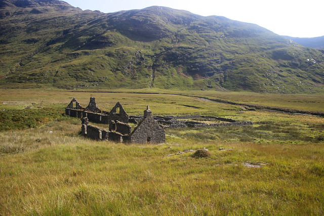 The abandoned hamlet of Carnochj