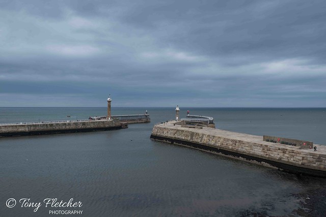 'WHITBY PIERS'
