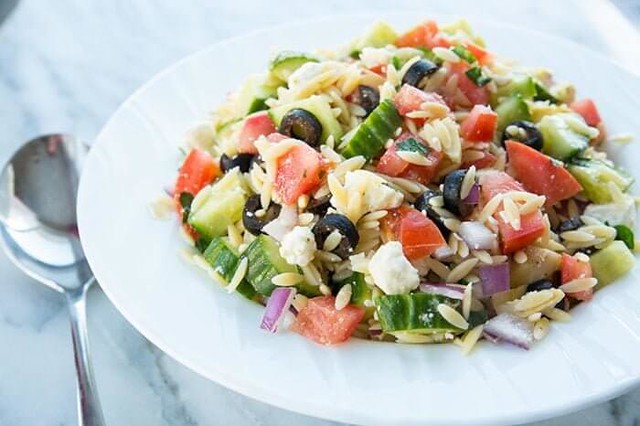 Greek Orzo Salad
