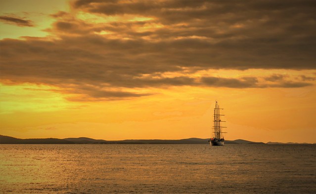 Sailing into Sunset
