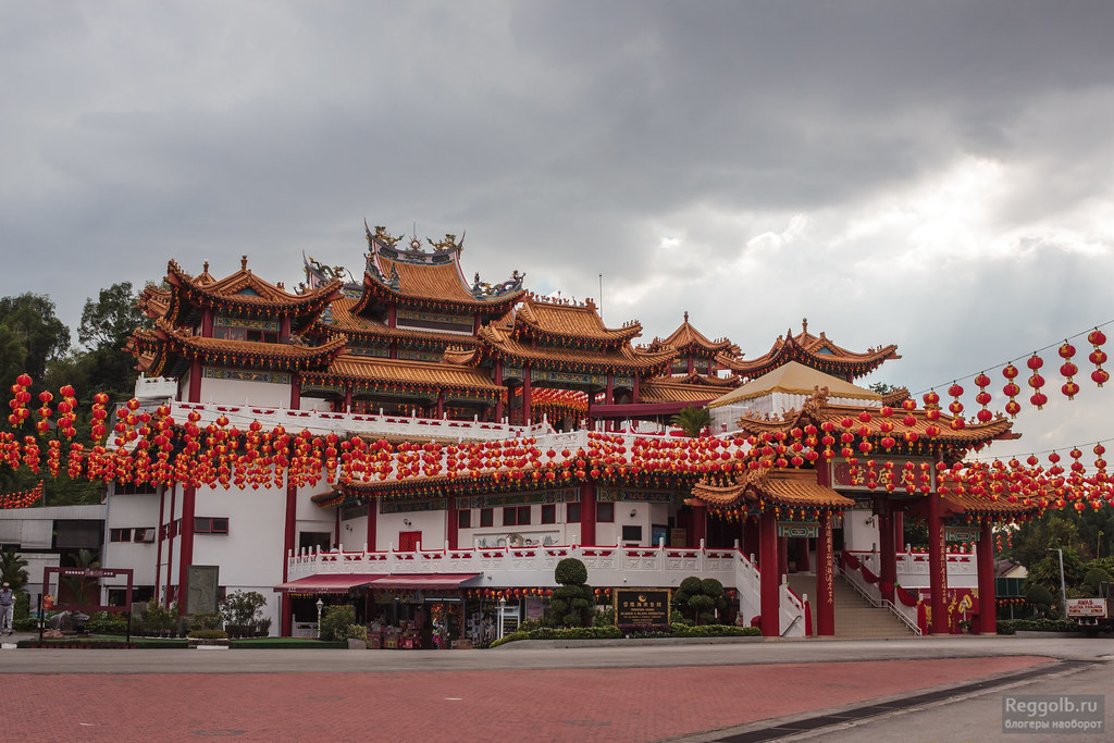 Малайзия Куала-Лумпур храм Тянь Хоу