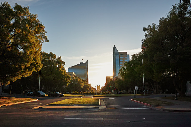 Golden Hour at State Capitol Park