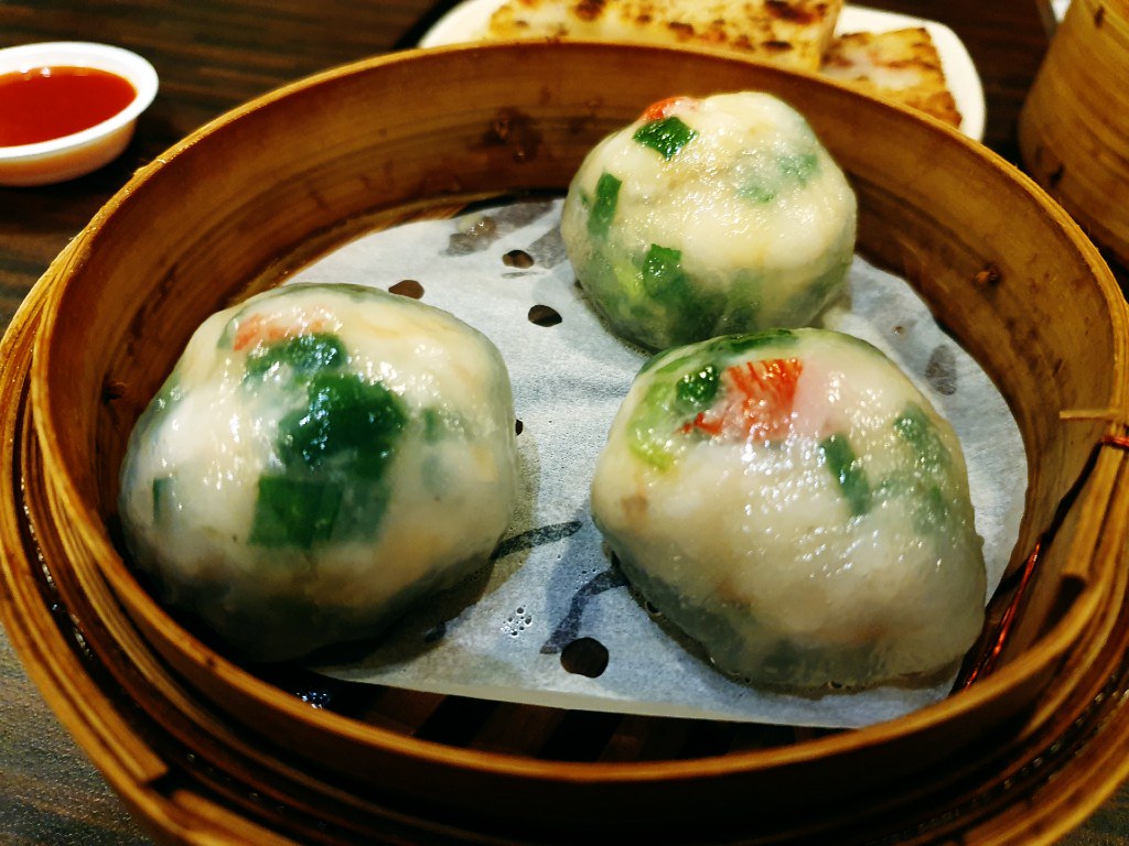 Crystal chives dumpling