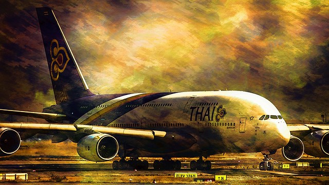 HS-TUA - Thai Airways - Airbus A380-841