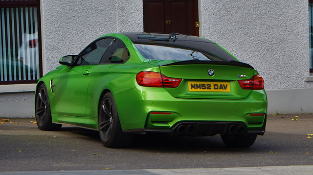 2016 BMW M4 in Java Green