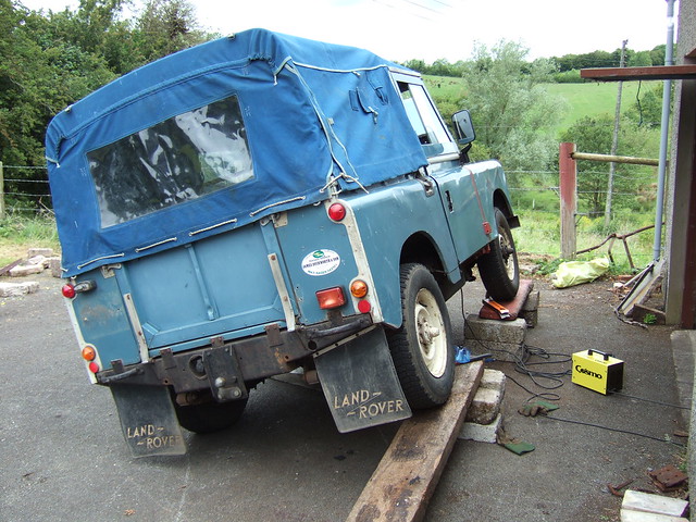Land Rover chassis repairs