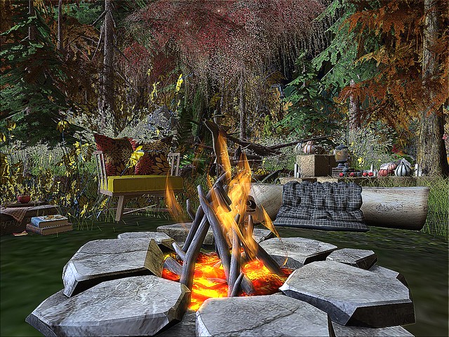Autumn Breath Manor and Forest Campfire Nights