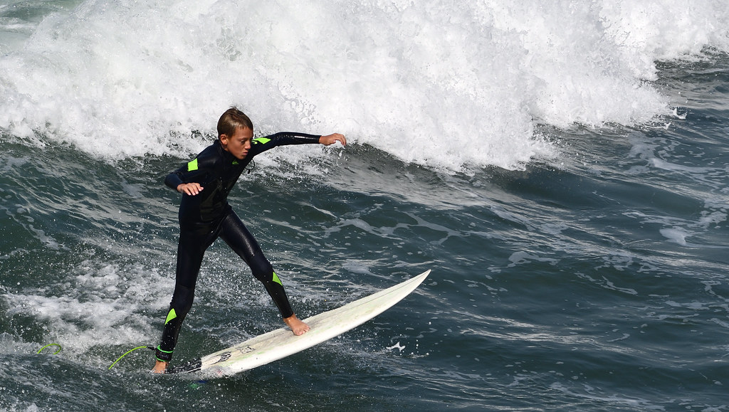 Surfer | Photo taken at Oceanside, California Pier. | Barry Wallis | Flickr
